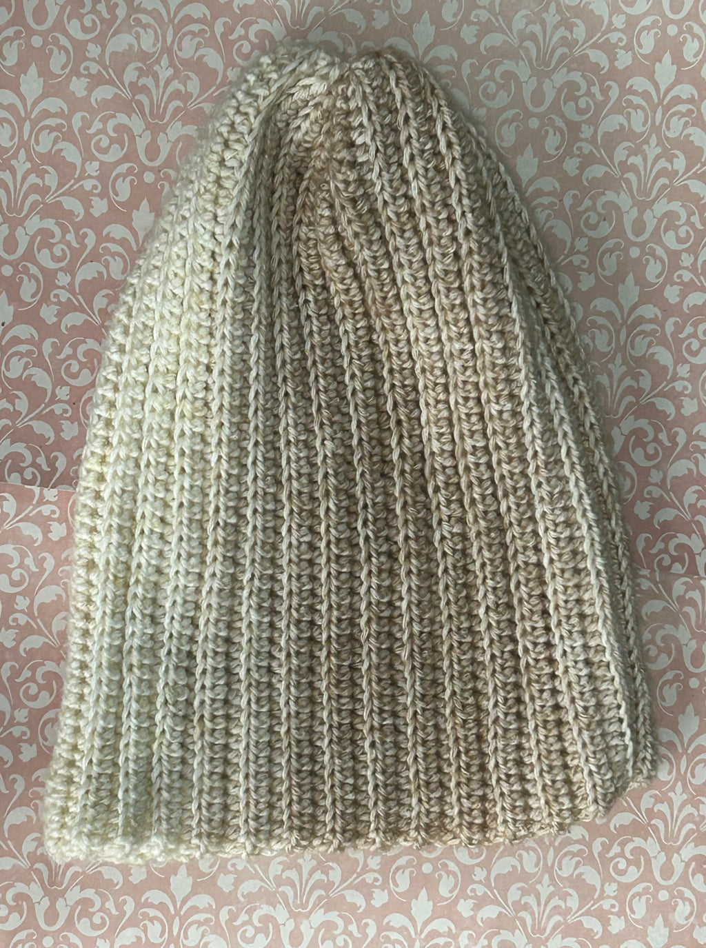 Knit-like Crochet Beanie