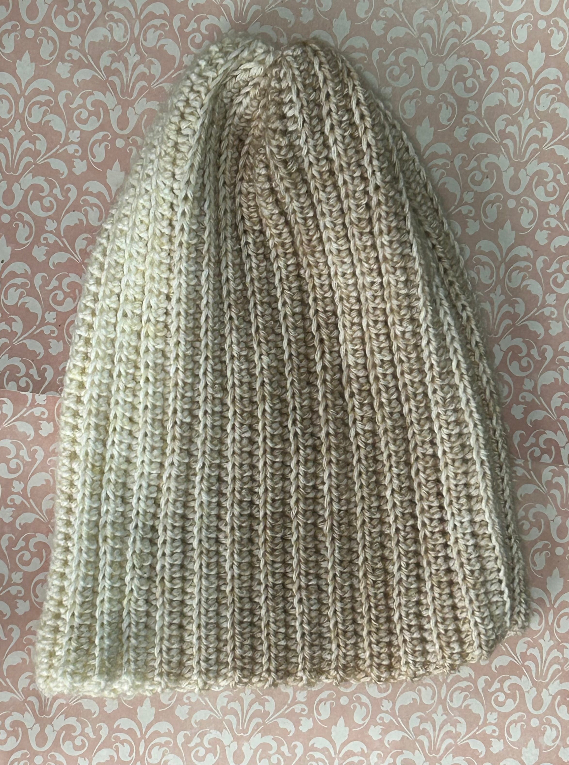 Knit-like Crochet Beanie