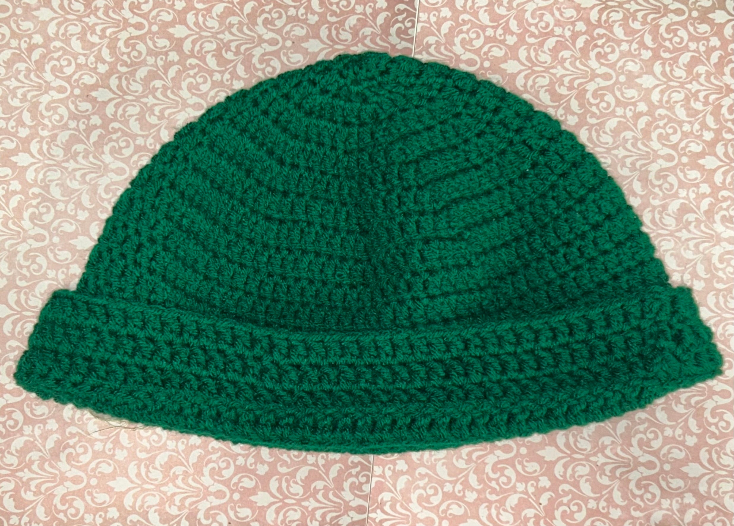 Extra Large Adult Crochet Beanie