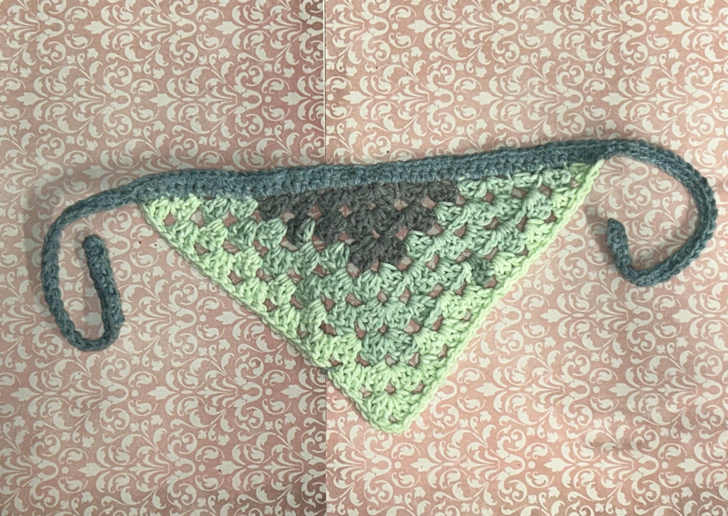 Granny Stitch Bandana- Baby/Pet Size
