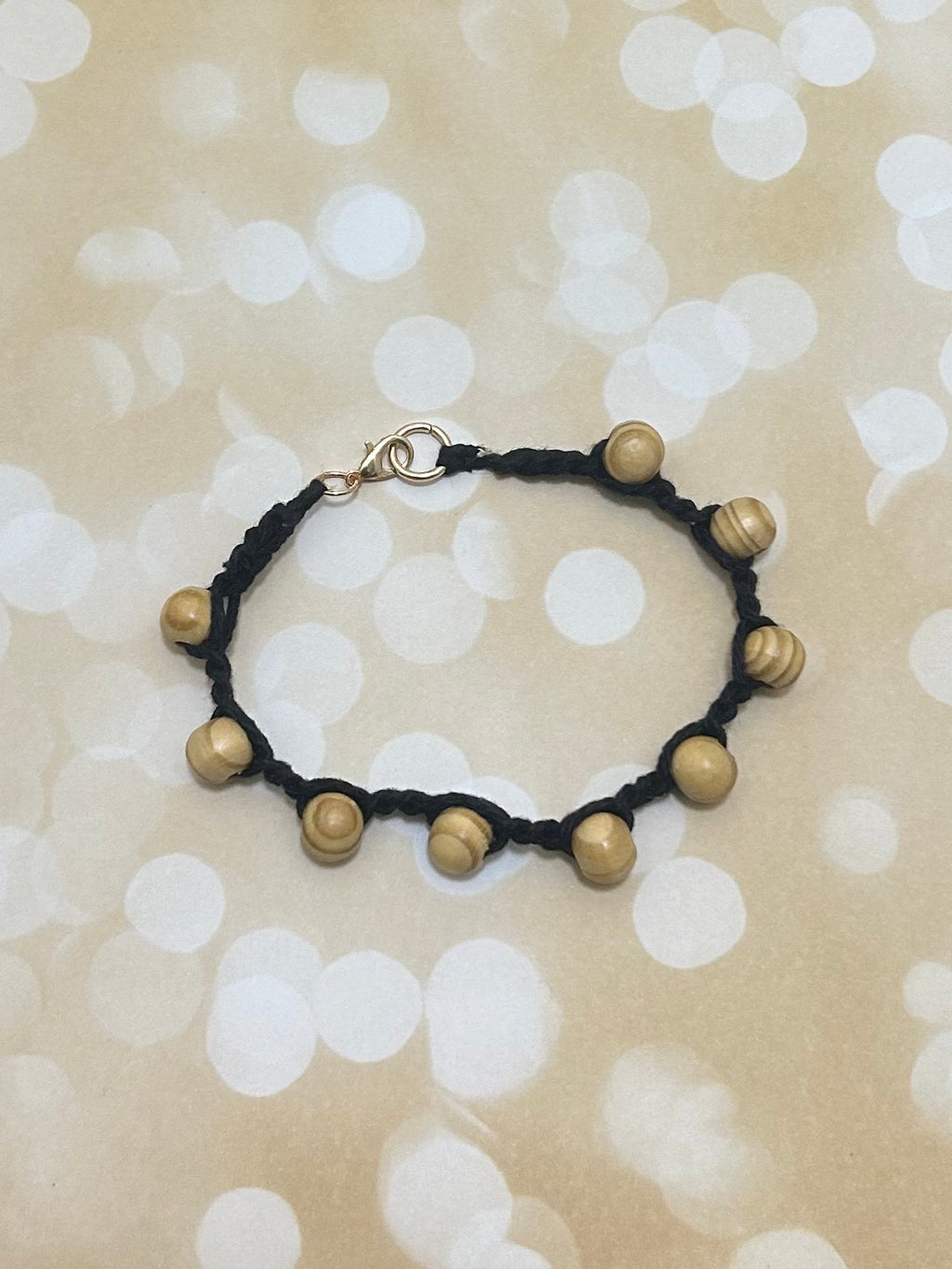 Wooden Bead Bracelet