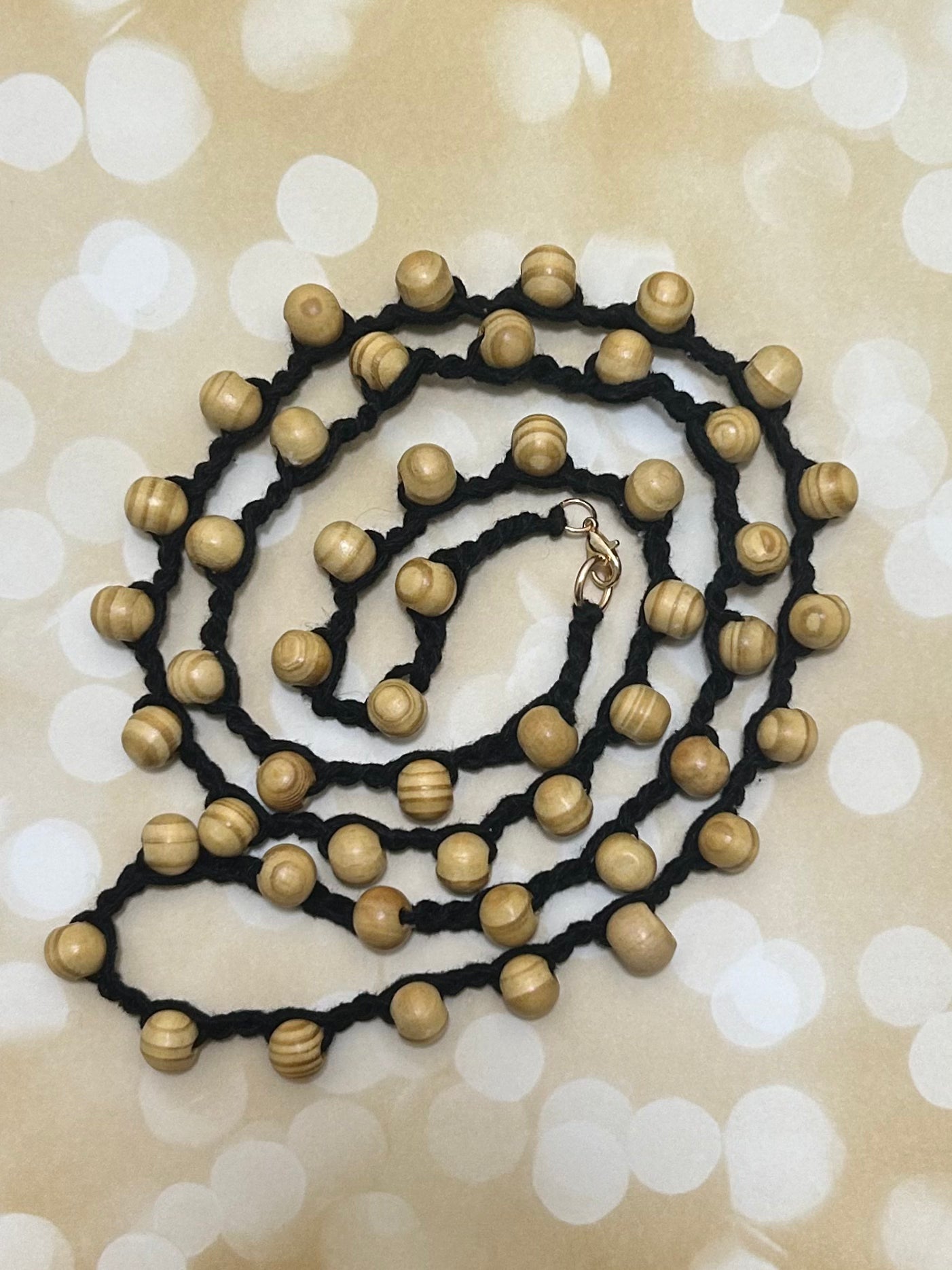 Wooden Bead Necklace