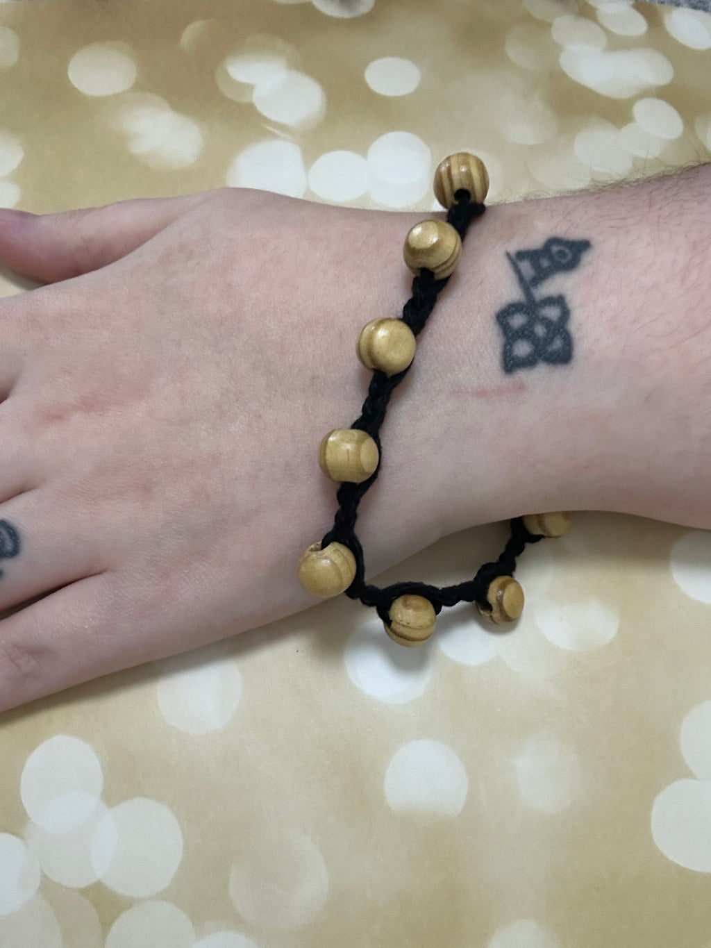 Wooden Bead Bracelet